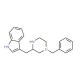 (S)-1-Benzyl-3-(1H-indol-3-ylmethyl)piperazine (CAS 169458-70-2) - chemical structure image