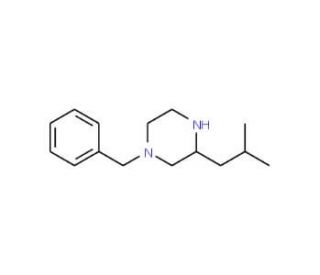 (S)-1-Benzyl-3-isobutylpiperazine (CAS 444892-03-9) - chemical structure image