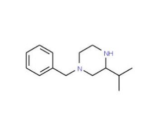 (S)-1-Benzyl-3-isopropylpiperazine (CAS 324748-62-1) - chemical structure image