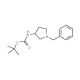 (S)-1-Benzyl-3-N-Boc-amino-pyrrolidine (CAS 131852-53-4) - chemical structure image
