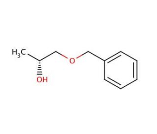 (S)-(&plus;)-1-Benzyloxy-2-propanol (CAS 85483-97-2) - chemical structure image