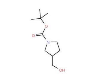 (S)-1-Boc-3-hydroxymethyl-pyrrolidine (CAS 199174-24-8) - chemical structure image