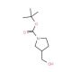 (S)-1-Boc-3-hydroxymethyl-pyrrolidine (CAS 199174-24-8) - chemical structure image