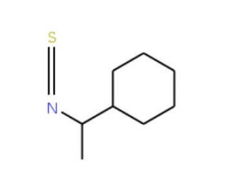 (S)-(&plus;)-1-Cyclohexylethyl isothiocyanate (CAS 737000-92-9) - chemical structure image