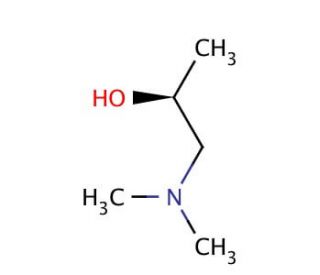 (S)-(&plus;)-1-Dimethylamino-2-propanol (CAS 53636-17-2) - chemical structure image