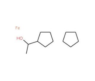(S)-1-Ferrocenylethanol (CAS 33136-66-2) - chemical structure image