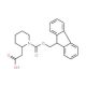 (S)-(1-Fmoc-piperidin-2-yl)acetic acid (CAS 193693-62-8) - chemical structure image