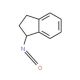 (S)-(+)-1-Indanyl isocyanate (CAS 745783-81-7) - chemical structure image