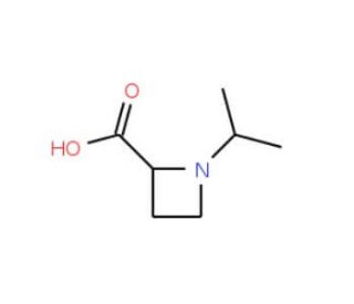 (S)-1-Isopropyl-azetidine-2-carboxylic acid (CAS 255882-98-5) - chemical structure image