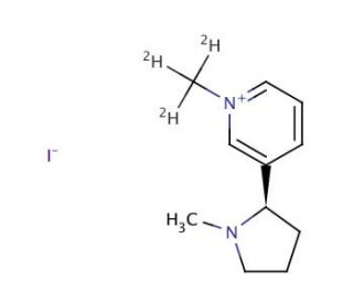 (S)-1-Methyl-d3-nicotinium Iodide - chemical structure image