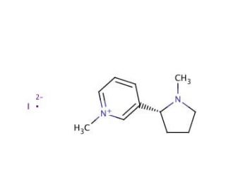(S)-1-Methylnicotinium Iodide (CAS 21446-46-8) - chemical structure image