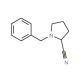 (S)-1-N-Benzyl-2-cyano-pyrrolidine (CAS 928056-25-1) - chemical structure image