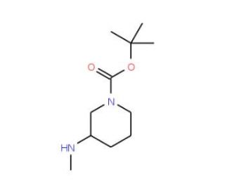 (S)-1-N-Boc-3-methylaminopiperidine (CAS 912368-73-1) - chemical structure image