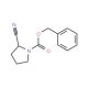 (S)-1-N-Cbz-2-cyano-pyrrolidine (CAS 63808-36-6) - chemical structure image