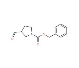 (S)-1-N-Cbz-3-formyl-pyrrolidine - chemical structure image