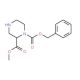 (S)-1-N-Cbz-piperazine-2-carboxylic acid methyl ester (CAS 314741-63-4) - chemical structure image