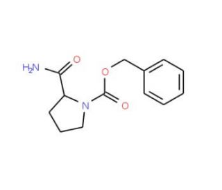 (S)-1-N-Cbz-prolinamide (CAS 34079-31-7) - chemical structure image