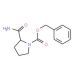 (S)-1-N-Cbz-prolinamide (CAS 34079-31-7) - chemical structure image