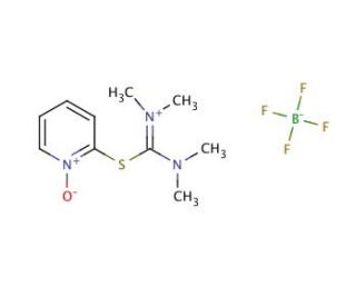 S-(1-Oxido-2-pyridyl)-N,N,N&prime;,N&prime;-tetramethylthiuronium tetrafluoroborate (CAS 255825-38-8) - chemical structure image