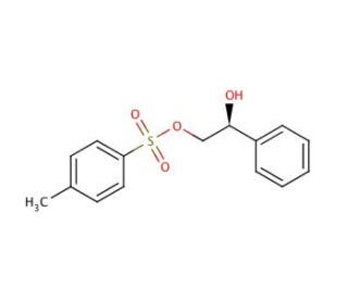 (S)-(&plus;)-1-Phenyl-1,2-ethanediol 2-tosylate (CAS 40435-14-1) - chemical structure image