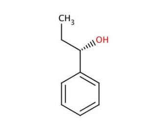 (S)-(&minus;)-1-Phenyl-1-propanol (CAS 613-87-6) - chemical structure image