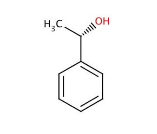 (S)-(&minus;)-1-Phenylethanol (CAS 1445-91-6) - chemical structure image