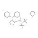 (S)-1-[(RP)-2-(Dicyclohexylphosphino)ferrocenyl]ethyldi-tert-butylphosphine - chemical structure image