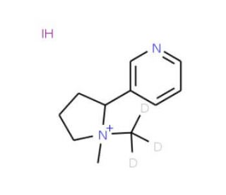 (S)-1&prime;-Methyl-d3-nicotinium Iodide - chemical structure image