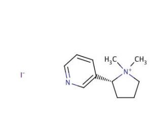 (S)-1&prime;-Methylnicotinium Iodide (CAS 5959-86-4) - chemical structure image