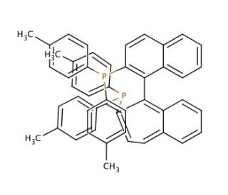 (S)-(&minus;)-2,2&prime;-Bis(di-p-tolylphosphino)-1,1&prime;-binaphthyl (CAS 100165-88-6) - chemical structure image