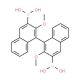 (S)-2,2′-Dimethoxy-1,1′-binaphthalene-3,3′-diboronic acid (CAS 220204-00-2) - chemical structure image