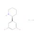(S)-2-(3,5-Difluorophenyl)piperidine hydrochloride (CAS 1212946-48-9) - chemical structure image