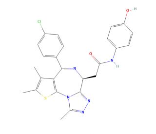 (S)-2-(4-(4-Chlorophenyl)-2,3,9-trimethyl-6H-thieno[3,2-f][1,2,4]triazolo[4,3-a][1,4]diazepin-6-yl)-N-(4-hydroxyphenyl)acetam