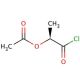 (S)-(−)-2-Acetoxypropionyl chloride (CAS 36394-75-9) - chemical structure image
