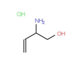 (S)-2-Amino-but-3-en-1-ol hydrochloride (CAS 219803-57-3) - chemical structure image