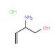 (S)-2-Amino-but-3-en-1-ol hydrochloride (CAS 219803-57-3) - chemical structure image