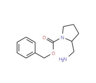 (S)-2-Aminomethyl-1-N-Cbz-pyrrolidine (CAS 141774-68-7) - chemical structure image