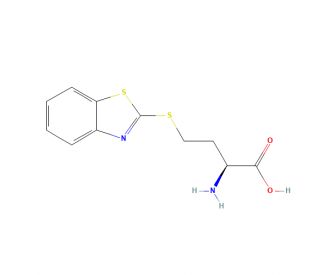 S-2-Benzothiazolyl-L-homocysteine (CAS 102818-95-1) - chemical structure image