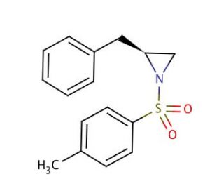 (S)-(&plus;)-2-Benzyl-1-(p-tolylsulfonyl)aziridine (CAS 62596-64-9) - chemical structure image