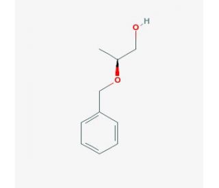 (S)-2-(Benzyloxy)propan-1-ol (CAS 33106-64-8) - chemical structure image