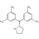 (S)-2-[Bis(3,5-dimethylphenyl)methyl]pyrrolidine (CAS 553638-66-7) - chemical structure image