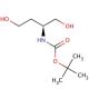 (S)-(−)-2-(Boc-amino)-1,4-butanediol (CAS 128427-10-1) - chemical structure image
