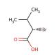 (S)-(−)-2-Bromo-3-methylbutyric acid (CAS 26782-75-2) - chemical structure image