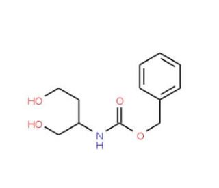 (S)-2-Cbz-amino-butane-1,4-diol (CAS 118219-23-1) - chemical structure image