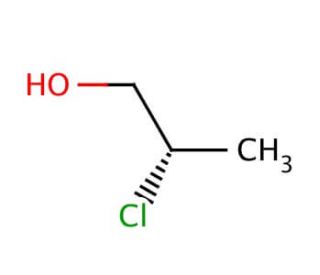 (S)-(&plus;)-2-Chloro-1-propanol (CAS 19210-21-0) - chemical structure image