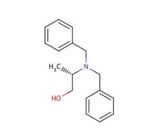 (S)-(&plus;)-2-(Dibenzylamino)-1-propanol (CAS 60479-65-4) - chemical structure image