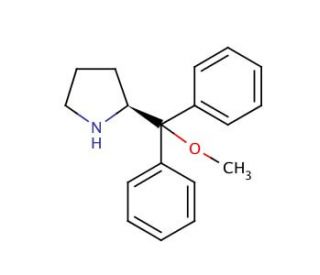 (S)-2-(Methoxydiphenylmethyl)pyrrolidine (CAS 118971-03-2) - chemical structure image