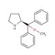 (S)-2-(Methoxydiphenylmethyl)pyrrolidine (CAS 118971-03-2) - chemical structure image