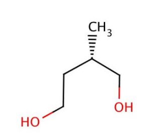 (S)-2-Methyl-1,4-butanediol (CAS 70423-38-0) - chemical structure image
