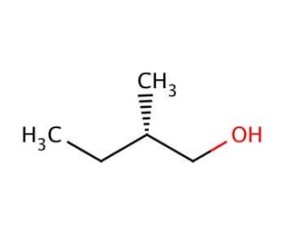 (S)-(&minus;)-2-Methyl-1-butanol (CAS 1565-80-6) - chemical structure image
